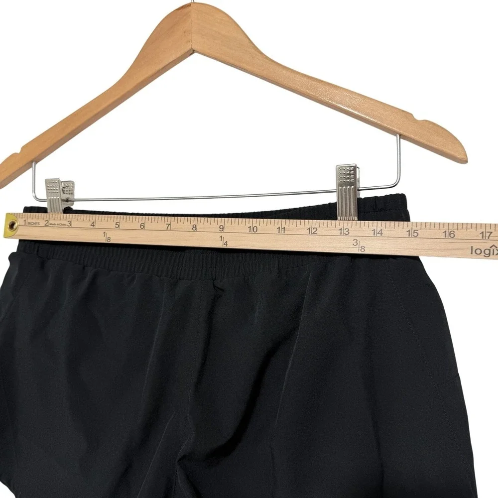 Columbia Women's Lined Running Shorts Size Small Black Lightweight Active Hiking
